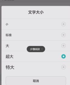 华为手机怎么放大文字